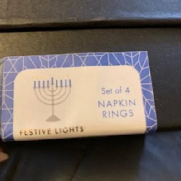 Star of David Napkin Rings - Picture 4 of 5